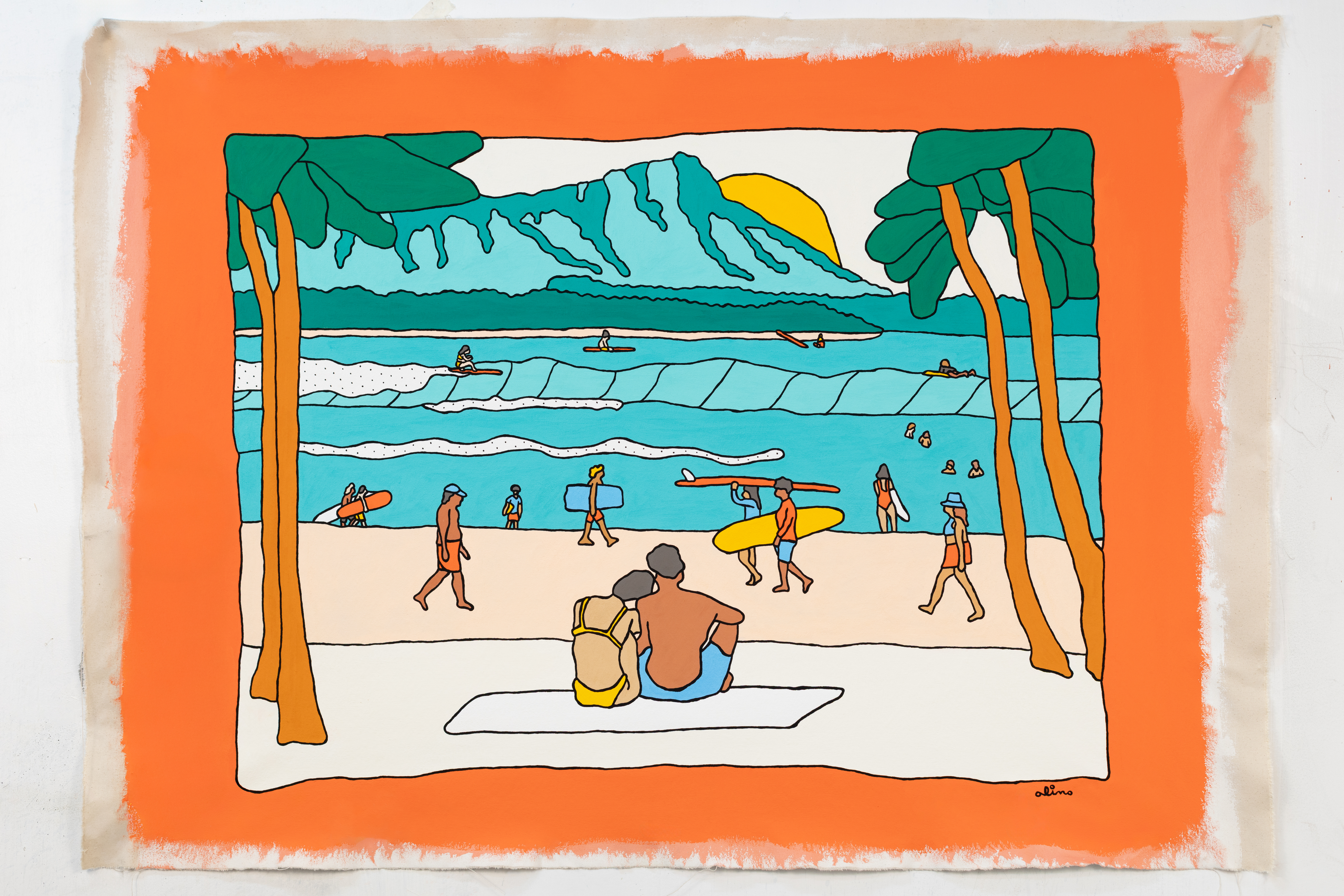 watercolor impressionist painting