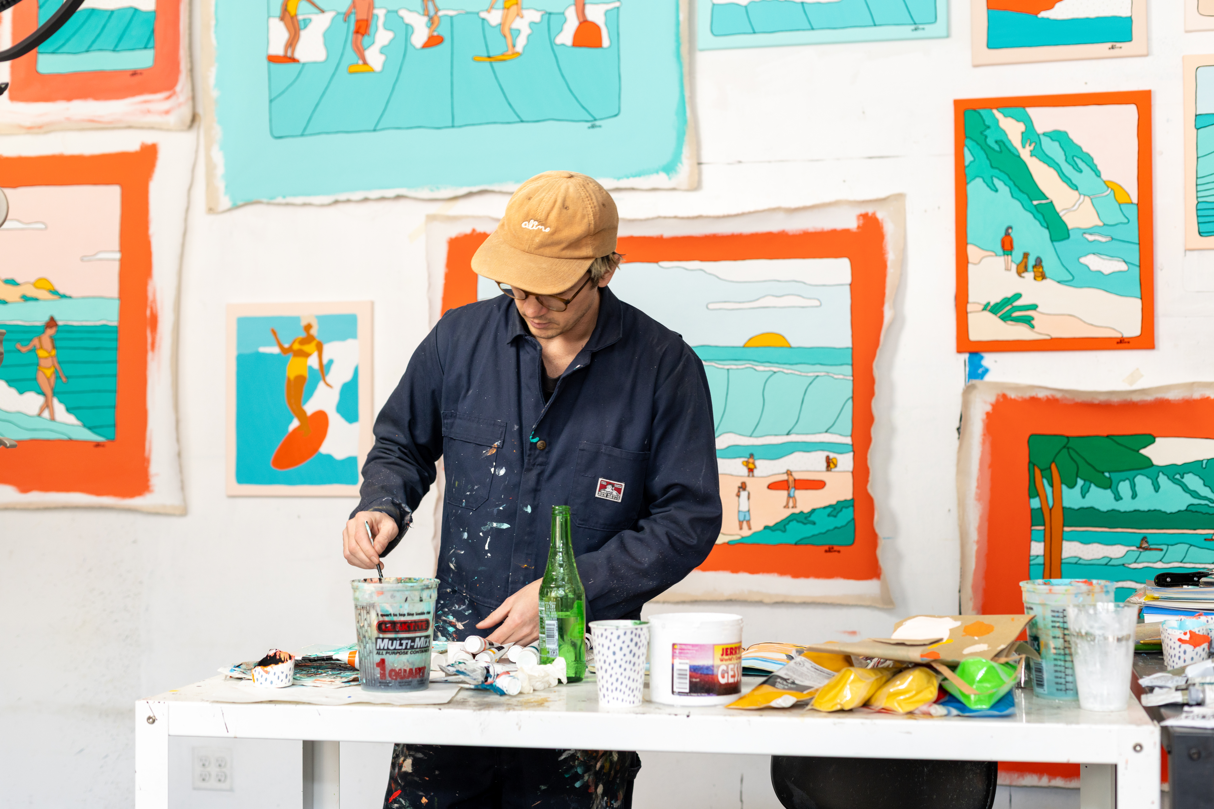 photo of people at museum